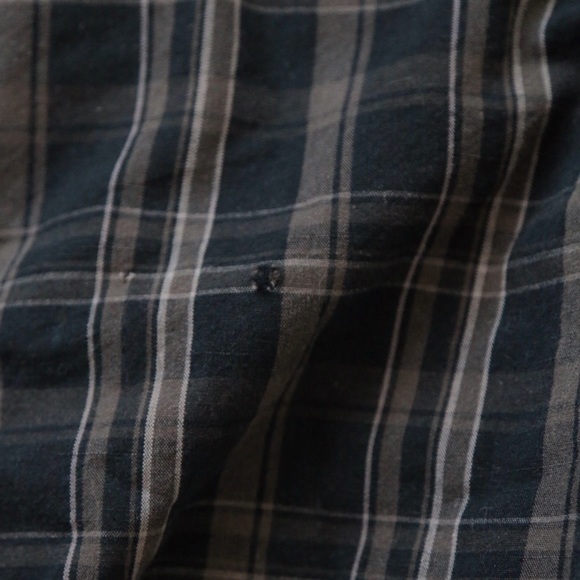 Lee Dungarees Black/Brown Plaid Shorts 30 - Picture 2 of 5